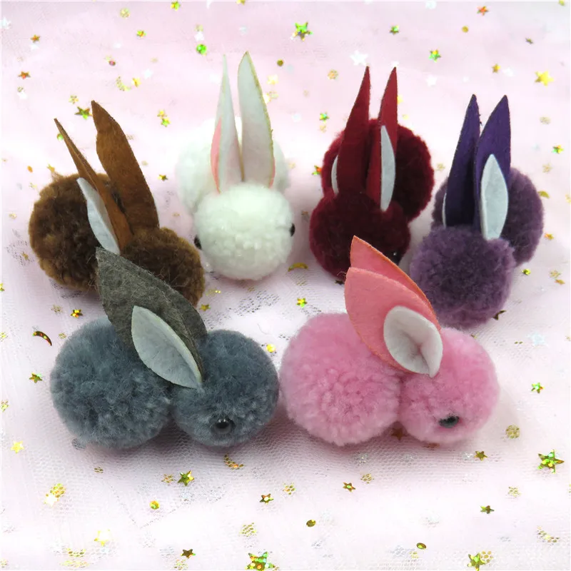 1PCS Pretty Hairball Rabbit Elastic Hair Bands Bow For Girls Handmade Hair Tie Scrunchy Kids Creative Hair Accessories For Women
1PCS Pretty Hairball Rabbit Elastic Hair Bands Bow For Girls Handmade Hair Tie Scrunchy Kids Creative Hair Accessories For Women