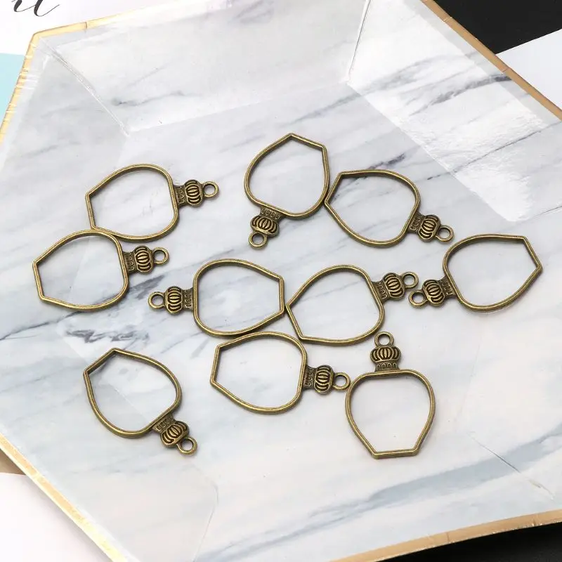 1 Set 10Pcs Drift Bottle UV Frame Pendant Open Bezel Setting UV Resin Jewelry Making
1 Set 10Pcs Drift Bottle UV Frame Pendant Open Bezel Setting UV Resin Jewelry Making