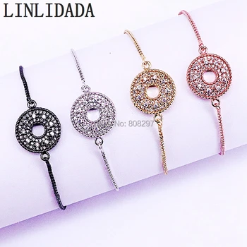 10Pcs Micro Pave Setting Cubic Zirconia Round Connector Bead Bracelets for Women Jewelry Gift
10Pcs Micro Pave Setting Cubic Zirconia Round Connector Bead Bracelets for Women Jewelry Gift