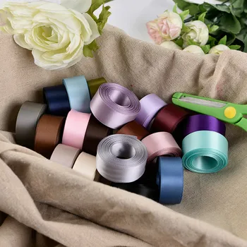 100yards Solid color satin Ribbon Roll 2cm flower bouquet gift packaging ribbon handmade materials Wedding Party Decor DIY Craft
100yards Solid color satin Ribbon Roll 2cm flower bouquet gift packaging ribbon handmade materials Wedding Party Decor DIY Craft