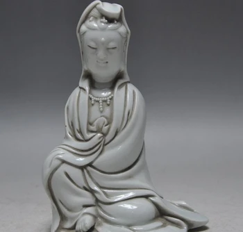 6"old chinese Buddhism Dehua white porcelain Kwan-Yin Bodhisattva Goddess Statue
6"old chinese Buddhism Dehua white porcelain Kwan-Yin Bodhisattva Goddess Statue
