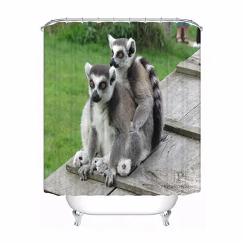Custom Stoned Lemurat Monkey Bath Curtain Bathroom Mildewproof Waterproof Polyester Shower Curtain#180417-04-07
Custom Stoned Lemurat Monkey Bath Curtain Bathroom Mildewproof Waterproof Polyester Shower Curtain#180417-04-07