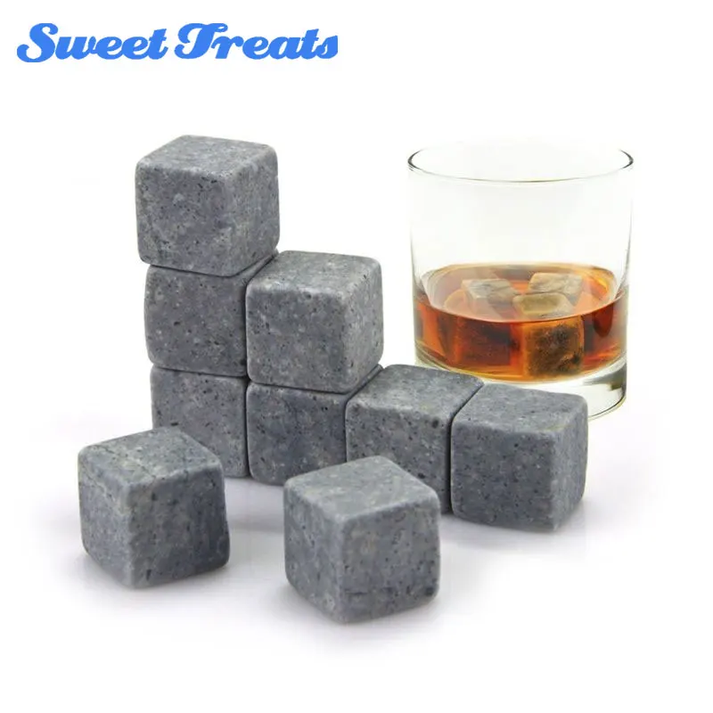 Whiskey Stones, Yummy Sam Reusable Ice Stone Chilling Rocks Cubes in Gift Box with Carrying Pouch, Set of 9 for Whiskey, Bourbon
Whiskey Stones, Yummy Sam Reusable Ice Stone Chilling Rocks Cubes in Gift Box with Carrying Pouch, Set of 9 for Whiskey, Bourbon