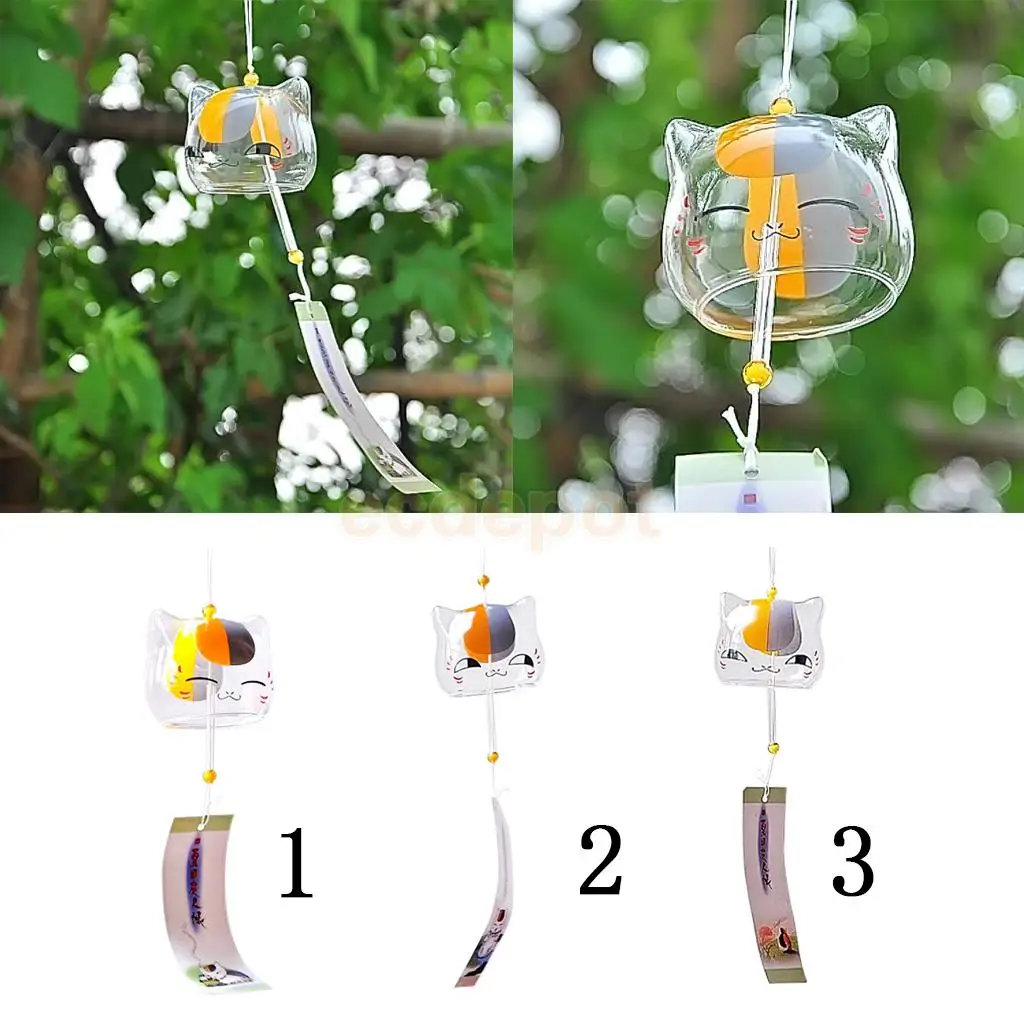 MgaiDel Glass Cat Pattern Wind Chime Bell Japenese Home Garden Hanging Decor DIY Gift Garden Outdoor Handmade Ornament Windchime
MgaiDel Glass Cat Pattern Wind Chime Bell Japenese Home Garden Hanging Decor DIY Gift Garden Outdoor Handmade Ornament Windchime