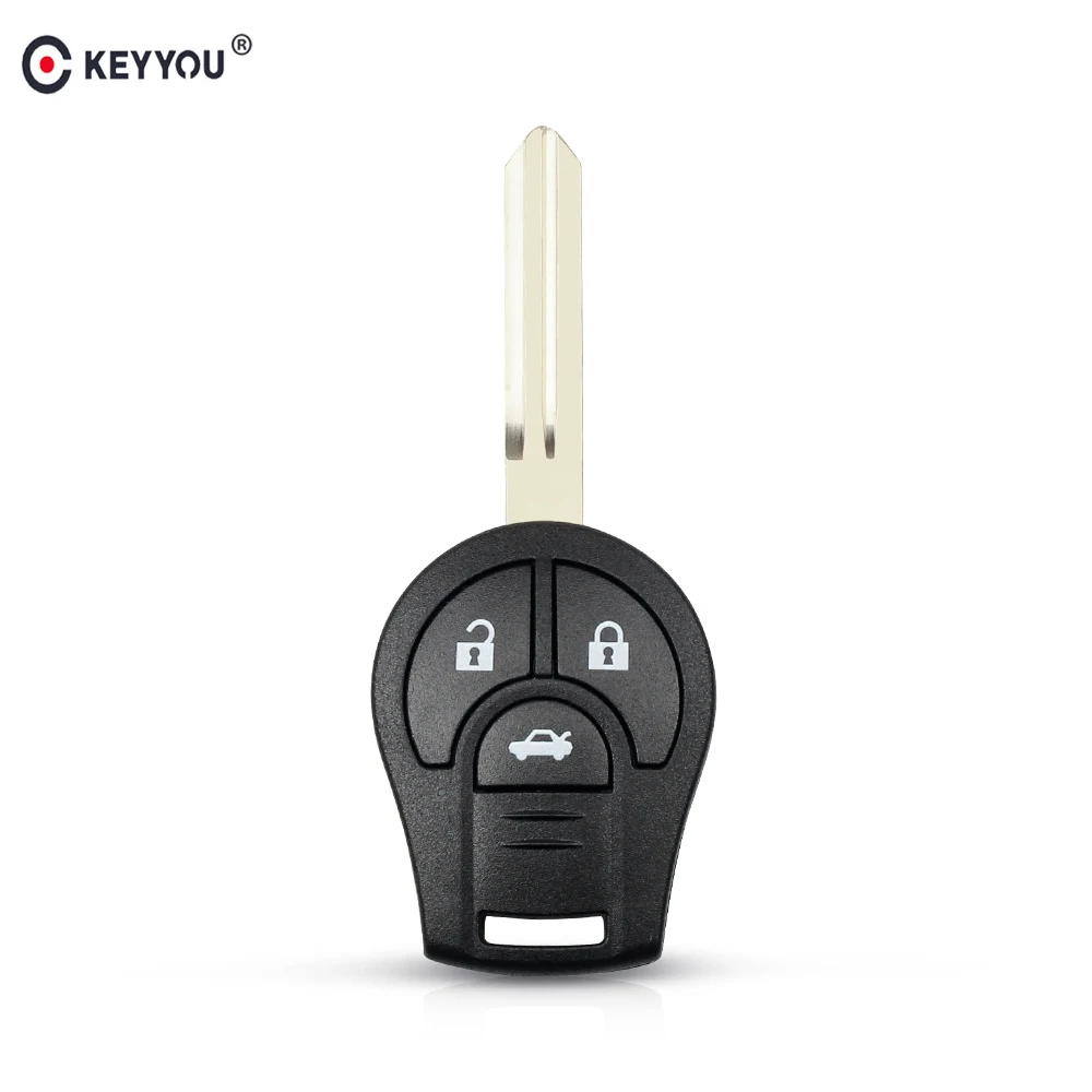 KEYYOU Remote Car Key Case 3 Buttons Case Fob For Nissan Versa Sentra Altima Tiida Maxima Car Key Blank Shell Cover
KEYYOU Remote Car Key Case 3 Buttons Case Fob For Nissan Versa Sentra Altima Tiida Maxima Car Key Blank Shell Cover