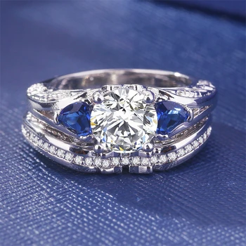 Silver Color S925 Sapphire Rings Set Fashion Anillos Diamond Bizuteria Gemstone for Women Wedding Diamante Jewelry Ring Female
Silver Color S925 Sapphire Rings Set Fashion Anillos Diamond Bizuteria Gemstone for Women Wedding Diamante Jewelry Ring Female