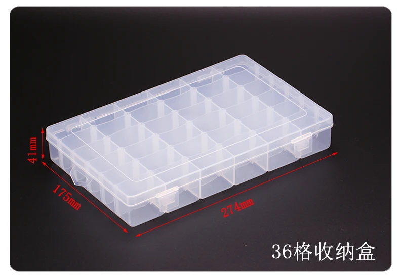 36 Grid Large Size Guitar Picks Case Storage Box Organizer Container 27.4 * 17.5CM * 4.1CM
36 Grid Large Size Guitar Picks Case Storage Box Organizer Container 27.4 * 17.5CM * 4.1CM