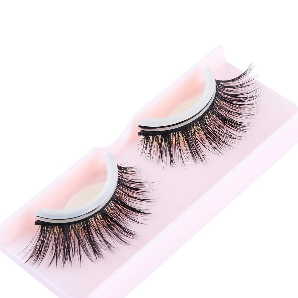 1 Pair 3D Mink Hair Self-Adhesive False Eyelashes No Glue Required Non-Irritating Lashes Handmade Cruelty-free Eyelashes
1 Pair 3D Mink Hair Self-Adhesive False Eyelashes No Glue Required Non-Irritating Lashes Handmade Cruelty-free Eyelashes