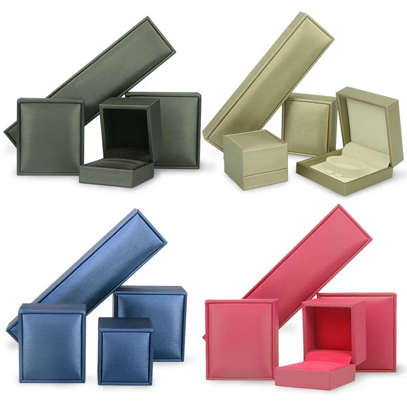 Multi-color Size Jewelry Box PU Leather Necklace Box Pendant Ring Bracelet Jewelry Storage Packaging Wedding Gift Box High-end
Multi-color Size Jewelry Box PU Leather Necklace Box Pendant Ring Bracelet Jewelry Storage Packaging Wedding Gift Box High-end