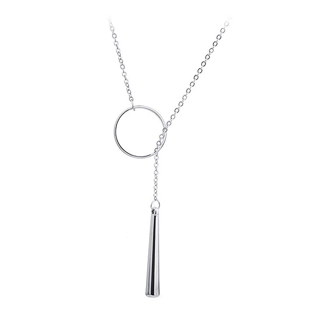 One Size Women Necklace Y Pendant Alloy Necklace Jewelry Long Chain Sweater Necklace
One Size Women Necklace Y Pendant Alloy Necklace Jewelry Long Chain Sweater Necklace