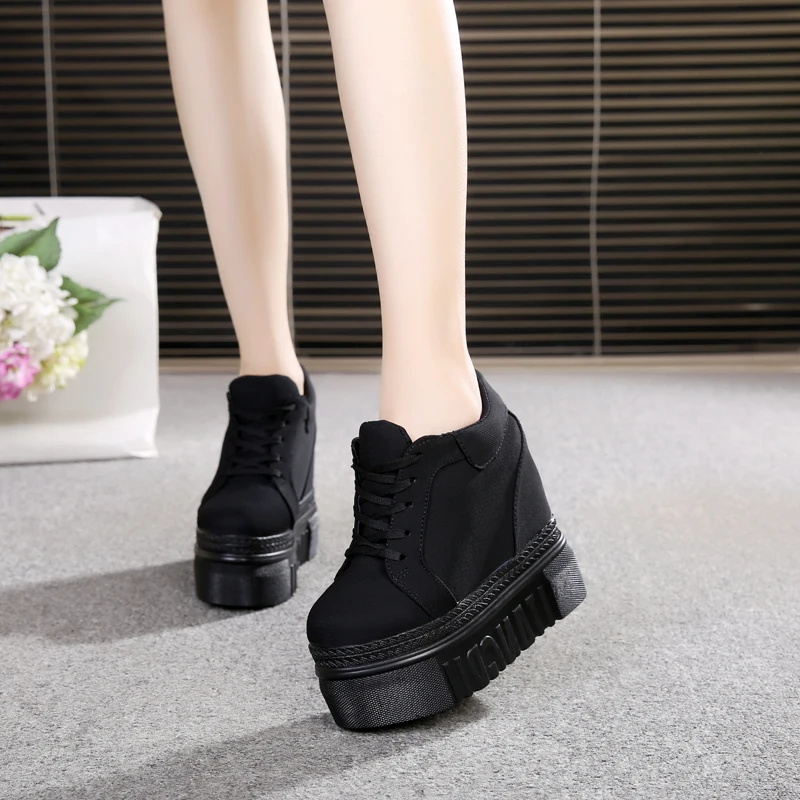2019 New Women Casual Platform Shoes High Heels Shoes Woman Wedges Canvas Shoes Trainers Sneakers Heigh Increasing Zapatos Mujer
2019 New Women Casual Platform Shoes High Heels Shoes Woman Wedges Canvas Shoes Trainers Sneakers Heigh Increasing Zapatos Mujer