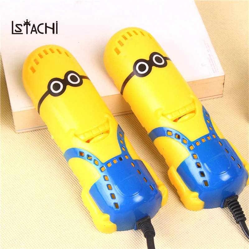 LSTACHi Portable 220v Cloth Shoe Dryer Ultraviolet Shoe Sterilizer Minions Shape Voilet Light Heater Dryer for Shoes Boot Heater
LSTACHi Portable 220v Cloth Shoe Dryer Ultraviolet Shoe Sterilizer Minions Shape Voilet Light Heater Dryer for Shoes Boot Heater
