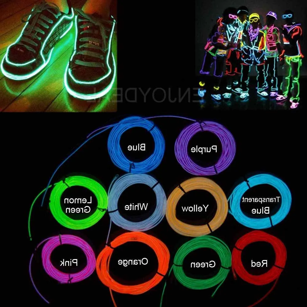 1M/2M/3M/5M/10M Neon Light Dance Party Decor Light Neon LED lamp Flexible EL Wire Rope Tube Waterproof LED Strip
1M/2M/3M/5M/10M Neon Light Dance Party Decor Light Neon LED lamp Flexible EL Wire Rope Tube Waterproof LED Strip