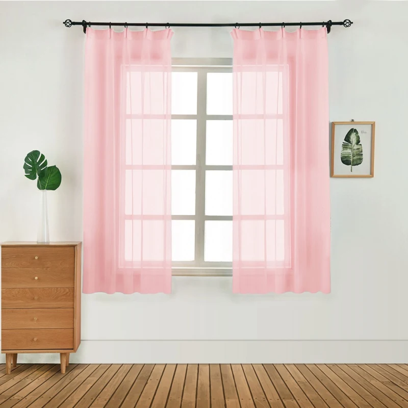 100x130cm Curtain Pure Color Tulle Door Window Curtain Drape Panel Sheer Scarf Valances Modern bedroom Living Room Curtains
100x130cm Curtain Pure Color Tulle Door Window Curtain Drape Panel Sheer Scarf Valances Modern bedroom Living Room Curtains