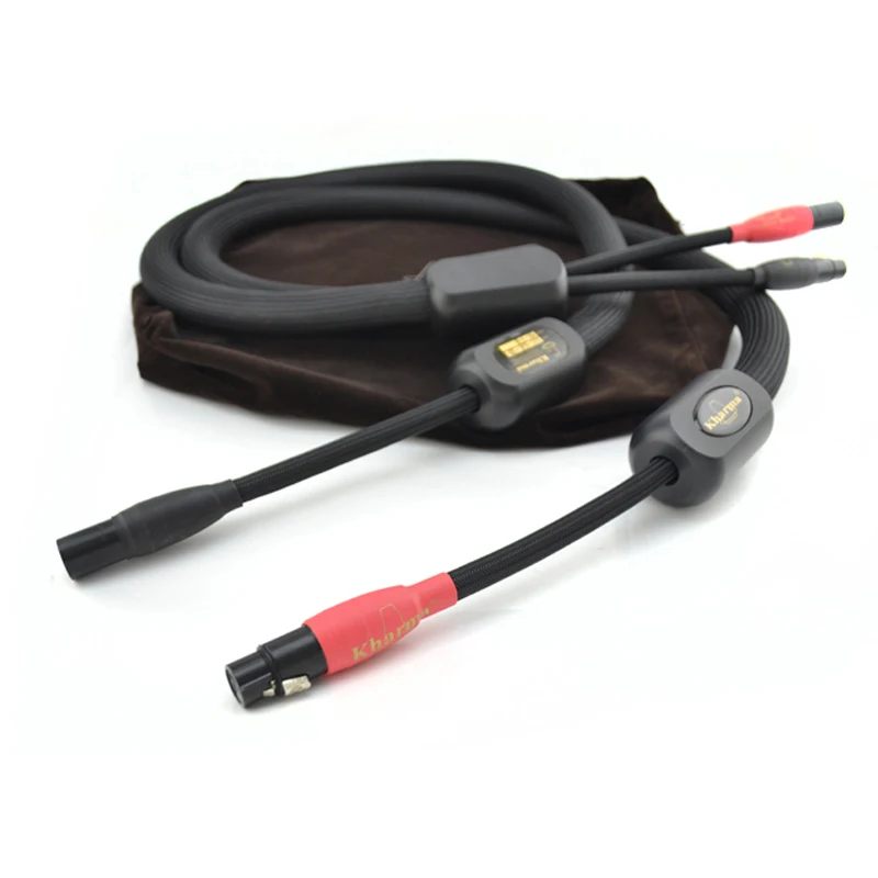 Free shippping pair Kharma KIC-GR-1B Grand Reference Interconnect with XLR plugs connector
Free shippping pair Kharma KIC-GR-1B Grand Reference Interconnect with XLR plugs connector