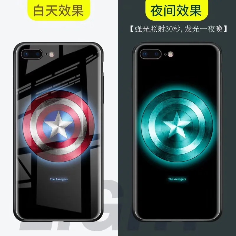 New Marvel Iron Man Batman Luminous Glass Phone Case For Samsung Galaxy S8 S9 S10 e Plus Note 8 9 Avengers Panther Cover Coque
New Marvel Iron Man Batman Luminous Glass Phone Case For Samsung Galaxy S8 S9 S10 e Plus Note 8 9 Avengers Panther Cover Coque