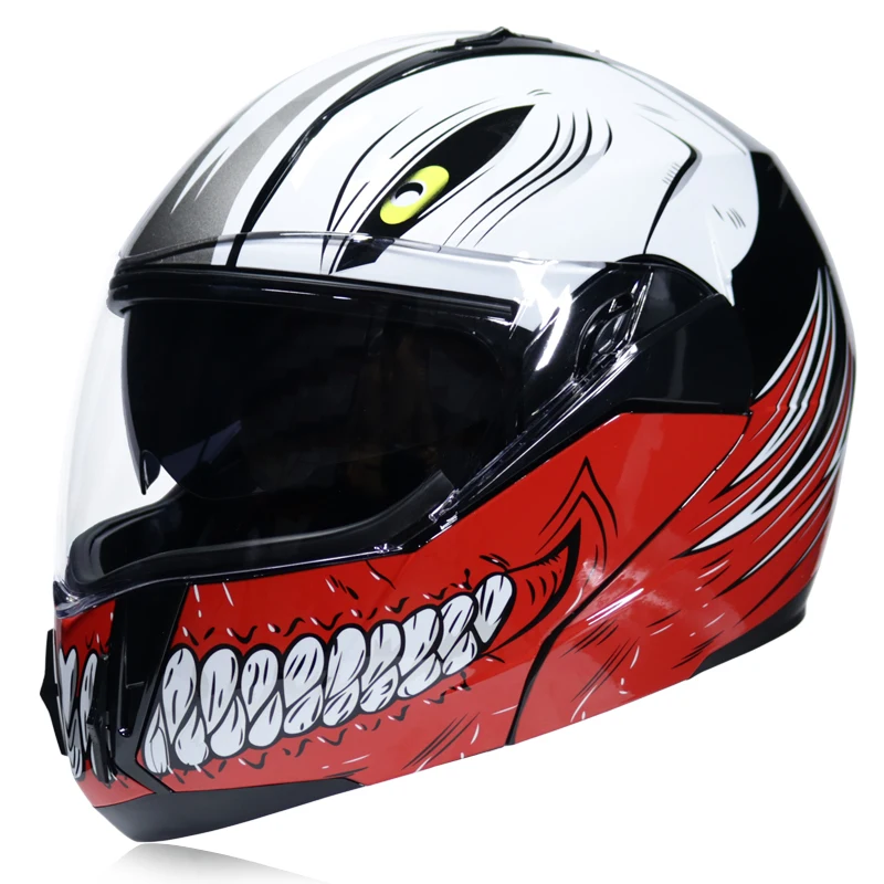 Molular Flip Up Motorcycle Helmet with Removable Inner Pads&Sun Lens Full Face Racing Motorcross Capacete Casque Open Face
Molular Flip Up Motorcycle Helmet with Removable Inner Pads&Sun Lens Full Face Racing Motorcross Capacete Casque Open Face