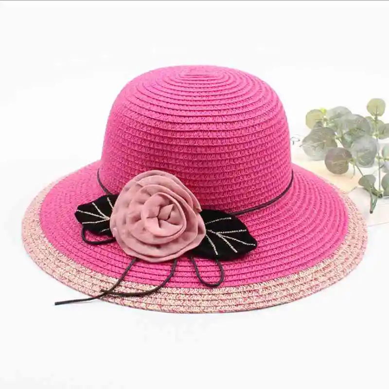 WZCX 2019 New Flower Bow Foldable Korean Version Straw Hat Solid Color Wide Brim Women Summer Beach Hat Adult Cap
WZCX 2019 New Flower Bow Foldable Korean Version Straw Hat Solid Color Wide Brim Women Summer Beach Hat Adult Cap