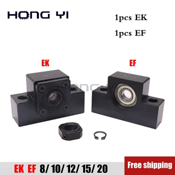 1PCS Free shipping EK8 EF8 EK10 EF10 EK12 EF12 EK15 EF15 EK20 EF20 for SFU1204 SFU1605 Ball Screw End Support Unit EK EF series
1PCS Free shipping EK8 EF8 EK10 EF10 EK12 EF12 EK15 EF15 EK20 EF20 for SFU1204 SFU1605 Ball Screw End Support Unit EK EF series