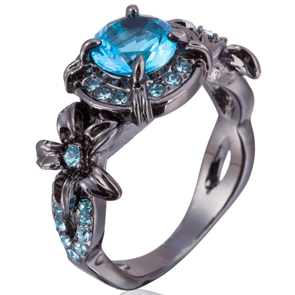 Size 4 to 12 Black Blue StoneCrystal Wedding Engagement Ring Black Statement Propose Girl Daughter Birthday Gifts
Size 4 to 12 Black Blue StoneCrystal Wedding Engagement Ring Black Statement Propose Girl Daughter Birthday Gifts