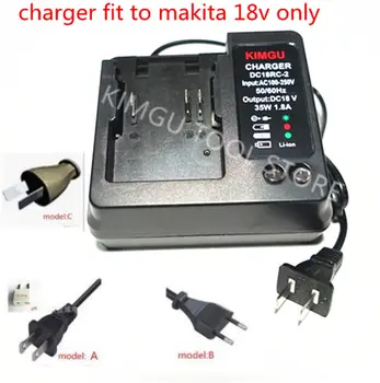 AC110-240V Charger 18V Replace for Makita 18V DC18RA DC18RC DC18RCT BL1815 BL1830 BL1840 BL1860 BL1850
AC110-240V Charger 18V Replace for Makita 18V DC18RA DC18RC DC18RCT BL1815 BL1830 BL1840 BL1860 BL1850