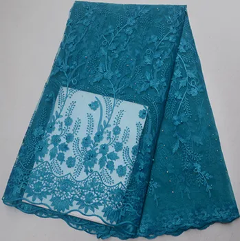 5yard beautiful blue african french lace fabric with beads african lace fabric 2019 nigerian lace fabrics for party dress PS-Q32
5yard beautiful blue african french lace fabric with beads african lace fabric 2019 nigerian lace fabrics for party dress PS-Q32