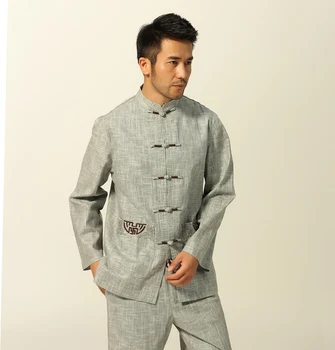 Spring Autumn Full Length Men's Rayon Linen Shirt High Quality Emboidery Chinese Men's Kung Fu Tai Chi Shirt M L XL XXL XXXL
Spring Autumn Full Length Men's Rayon Linen Shirt High Quality Emboidery Chinese Men's Kung Fu Tai Chi Shirt M L XL XXL XXXL