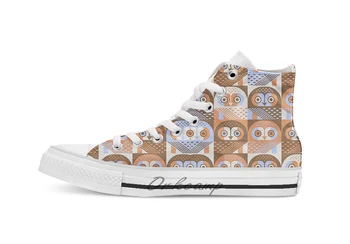 Elf Owls Novelty Design breathable casual High Top lace-up Canvas shoes sneakers
Elf Owls Novelty Design breathable casual High Top lace-up Canvas shoes sneakers