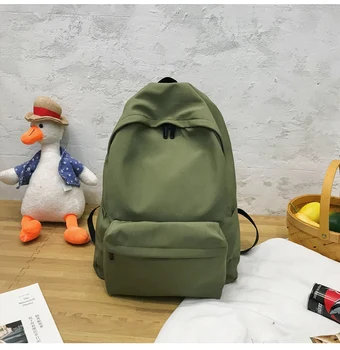 Waterproof Nylon Solid color Women Backpack Female Large capacity high schoolbag Korean Vintage Simple Shoulder Bags Travel Bag
Waterproof Nylon Solid color Women Backpack Female Large capacity high schoolbag Korean Vintage Simple Shoulder Bags Travel Bag