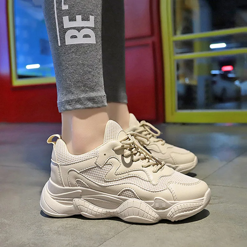 Women Sneakers Fashion running Shoes Lace Up casual women Shoes breathable women sport shoes platform sneakers outdoor footwear
Women Sneakers Fashion running Shoes Lace Up casual women Shoes breathable women sport shoes platform sneakers outdoor footwear