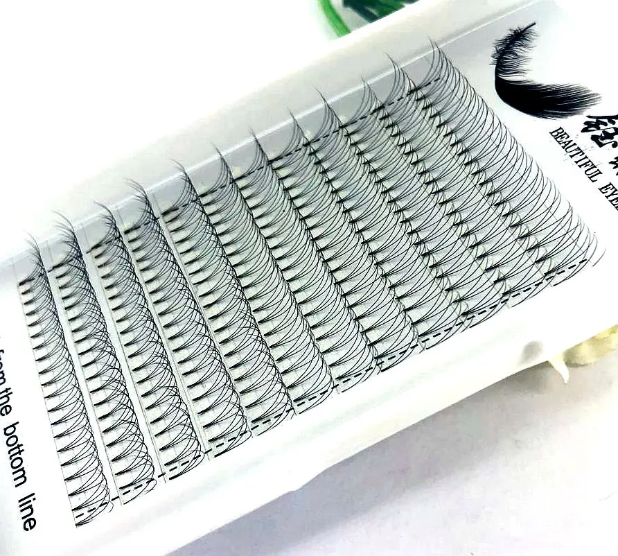 New 3D Russian Volume Eyelashes Extension Short Stem Pre made Fans C D curl Mink Lash Hot Selling Eyelash Individual Extensions
New 3D Russian Volume Eyelashes Extension Short Stem Pre made Fans C D curl Mink Lash Hot Selling Eyelash Individual Extensions