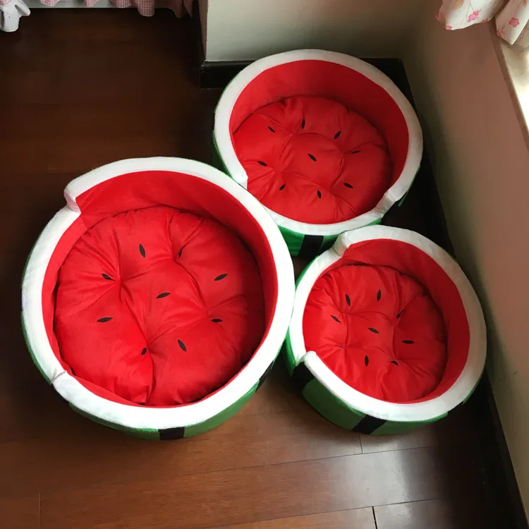 Watermelon Cat Dog Pet House Sofa Bed Kennel Winter Fleece Warm Dog Puppy Mat Cushion Nest Funny Chihuahua Dog House Bed S, M, L
Watermelon Cat Dog Pet House Sofa Bed Kennel Winter Fleece Warm Dog Puppy Mat Cushion Nest Funny Chihuahua Dog House Bed S, M, L