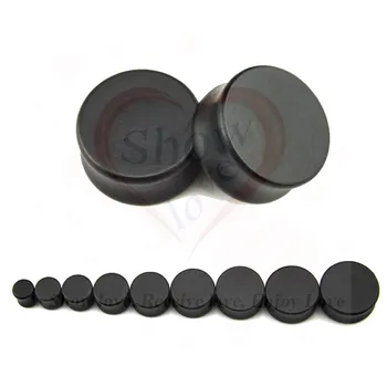 Showlove-24pcs Nature Black Wood Ear Tunnel Plug, Double Flared Saddle Plugs Gauge Expander Stretchers Piercing Mixed 8-30mm
Showlove-24pcs Nature Black Wood Ear Tunnel Plug, Double Flared Saddle Plugs Gauge Expander Stretchers Piercing Mixed 8-30mm