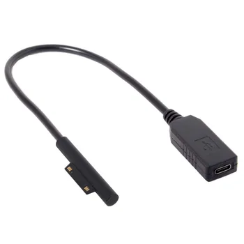 USB 3.1 Type C USB-C Female DC 12-15V to Surface Pro3 Pro4 Pro5 Pro6 Book Charge Cable
USB 3.1 Type C USB-C Female DC 12-15V to Surface Pro3 Pro4 Pro5 Pro6 Book Charge Cable