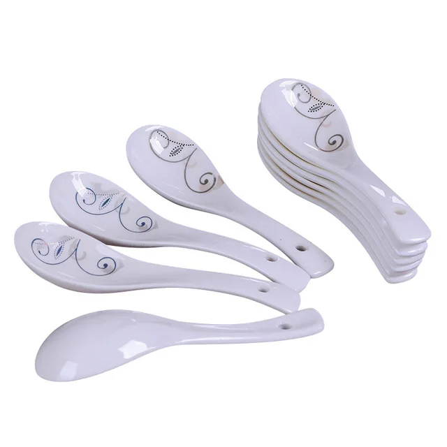 China Chinese Style Ceramic Spoon Children Rice Scoop Spoon Kitchen Tableware 10pcs/lot
China Chinese Style Ceramic Spoon Children Rice Scoop Spoon Kitchen Tableware 10pcs/lot