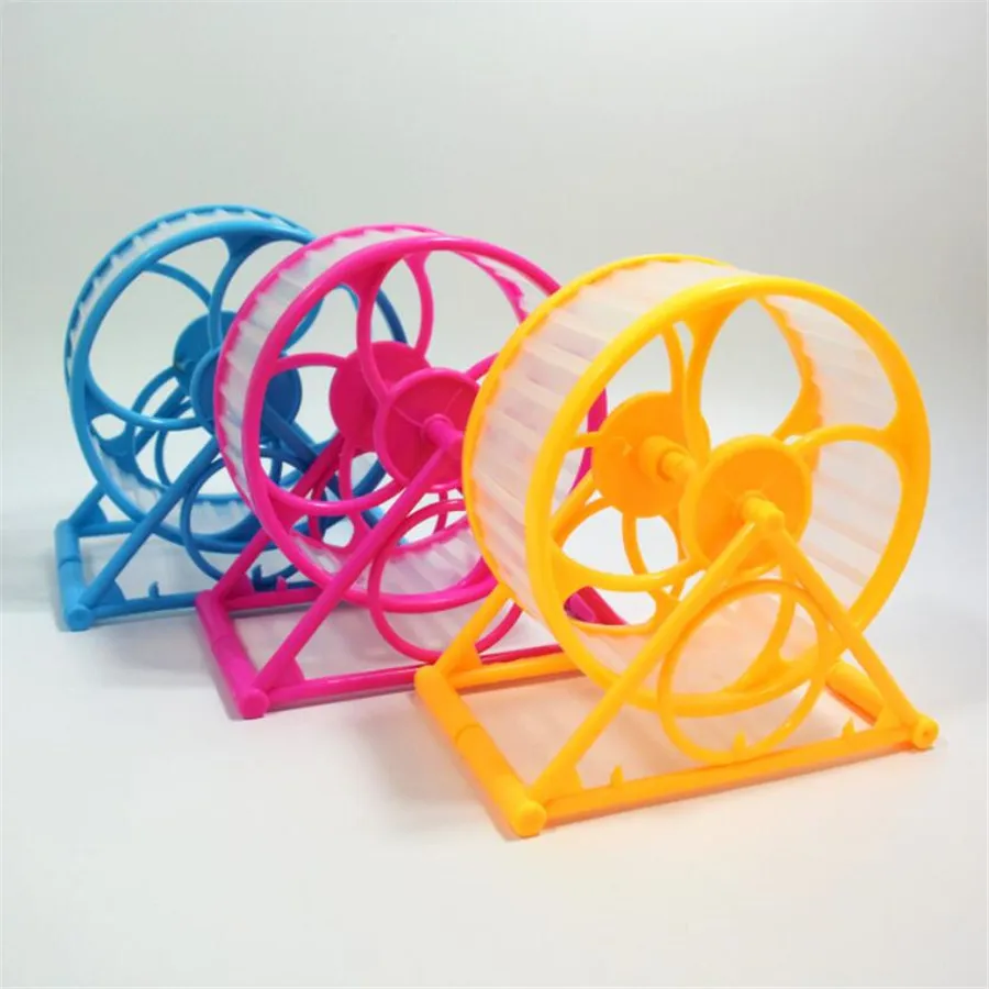 1pcs Small Pets Toy Training Hamster Exercise Wheel Guinea Pig Mouse Running Sports Wheel Small Animals Pet Toy - color random
1pcs Small Pets Toy Training Hamster Exercise Wheel Guinea Pig Mouse Running Sports Wheel Small Animals Pet Toy - color random