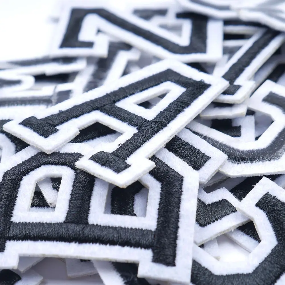 A-Z 1PC pure white English Alphabet Letter Mixed Embroidered Iron On Patch For Clothing Badge Paste For Clothes Bag Pant Sewing
A-Z 1PC pure white English Alphabet Letter Mixed Embroidered Iron On Patch For Clothing Badge Paste For Clothes Bag Pant Sewing