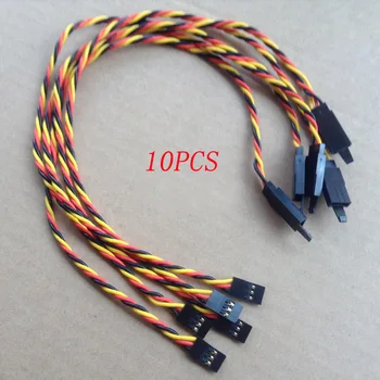 10PCS 60-core Servo Twisting Line Steering Gear Extension Anti-jamming Plug Wire Cable L 30cm Spare Parts for RC Aircraft/Boat
10PCS 60-core Servo Twisting Line Steering Gear Extension Anti-jamming Plug Wire Cable L 30cm Spare Parts for RC Aircraft/Boat