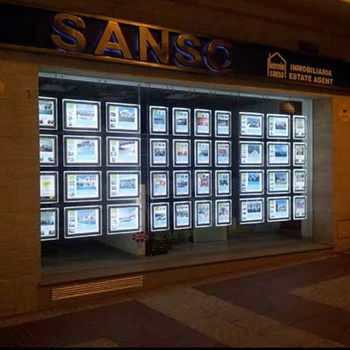 16PCS A3 LED Illuminated Double Side Light Pocket Landscape Window Shop Display Sign Acrylic Light Box
16PCS A3 LED Illuminated Double Side Light Pocket Landscape Window Shop Display Sign Acrylic Light Box
