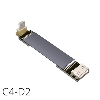 Cable Mini HDMI 2.0 Female To Micro HDMI 2.0 Male Extension cord Angle FPV Flat Ribbon Cable 4Kx2K@60Hz With EMI Shield C4D2
Cable Mini HDMI 2.0 Female To Micro HDMI 2.0 Male Extension cord Angle FPV Flat Ribbon Cable 4Kx2K@60Hz With EMI Shield C4D2