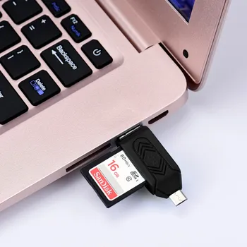 Memory Card Reader USB 2.0 +OTG Micro SD/SDXC TF Card Reader Adapter U Disk for Windows 98SE / Me / 2000 / XP / Vista / 7
Memory Card Reader USB 2.0 +OTG Micro SD/SDXC TF Card Reader Adapter U Disk for Windows 98SE / Me / 2000 / XP / Vista / 7