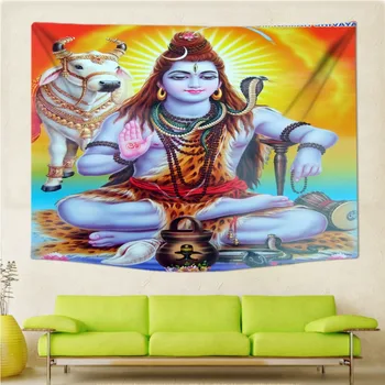Indian Mythology Shiva Tapestry Wall Hanging 200x150cm Decor Cartoon Lovely Child Polyester Curtains Plus Long Table Cover
Indian Mythology Shiva Tapestry Wall Hanging 200x150cm Decor Cartoon Lovely Child Polyester Curtains Plus Long Table Cover