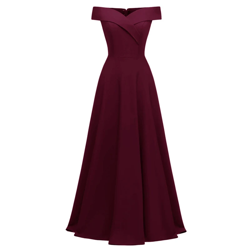 Women Long Dress Party Navy Blue/Wine Red/Black Sexy Off Shoulder Maxi Gowns Robe De Soiree Longue 2019 Vestido Longo De Festa
Women Long Dress Party Navy Blue/Wine Red/Black Sexy Off Shoulder Maxi Gowns Robe De Soiree Longue 2019 Vestido Longo De Festa