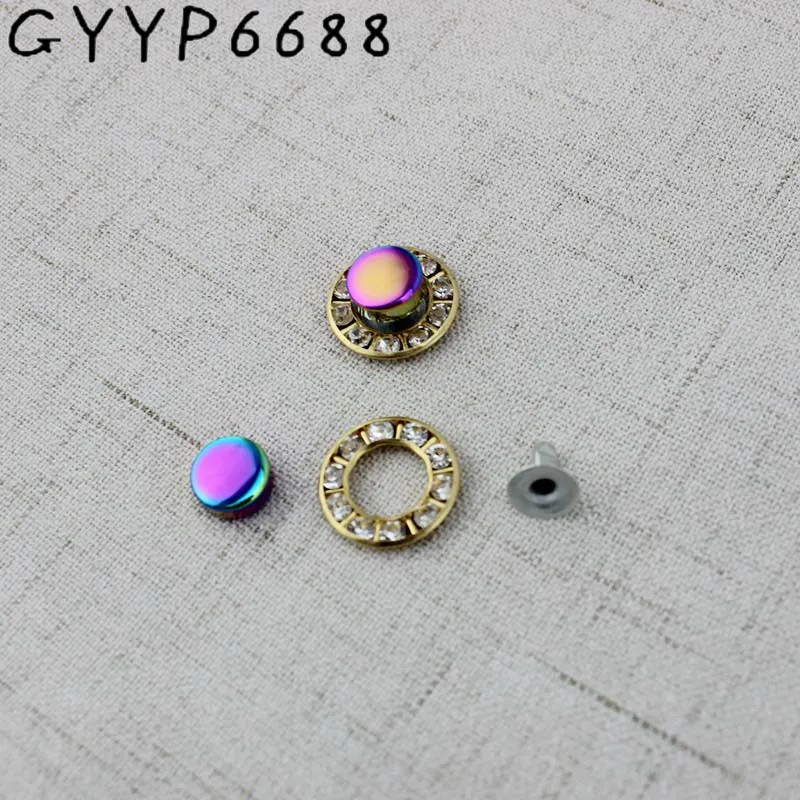 10pcs 17mm Rainbow Rivet Head Copper Feet Solid Rivets Fasteners High Quality Leather Crafts Bags shoes Stud
10pcs 17mm Rainbow Rivet Head Copper Feet Solid Rivets Fasteners High Quality Leather Crafts Bags shoes Stud