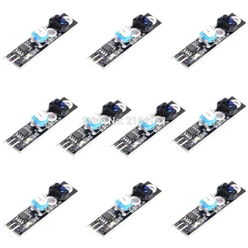 WeiKedz KY-033 100pcs 1 channel tracing module/ Intelligent Vehicle tracking probe infrared /black white line detection sensor
WeiKedz KY-033 100pcs 1 channel tracing module/ Intelligent Vehicle tracking probe infrared /black white line detection sensor