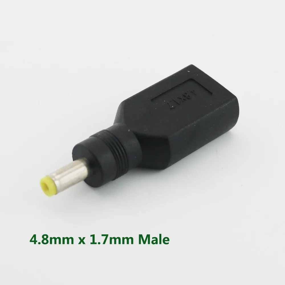 DC 4.8mm x 1.7mm Male Power Charger Converter Adapter Connector for Lenovo ThinkPadX1 Carbon IdeaPad YOGA DC JACK Square 13 X1
DC 4.8mm x 1.7mm Male Power Charger Converter Adapter Connector for Lenovo ThinkPadX1 Carbon IdeaPad YOGA DC JACK Square 13 X1