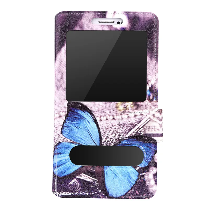 Fashion PU Cartoon Luxury Magnetic clasp Stand Holster Flip Leather Back Cover Case For Archos 50f Helium |