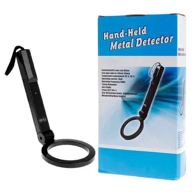 TS-80 Professional Portable Handheld Metal Detector Mgold detector Scanner Tool Finder for Security Checking
TS-80 Professional Portable Handheld Metal Detector Mgold detector Scanner Tool Finder for Security Checking