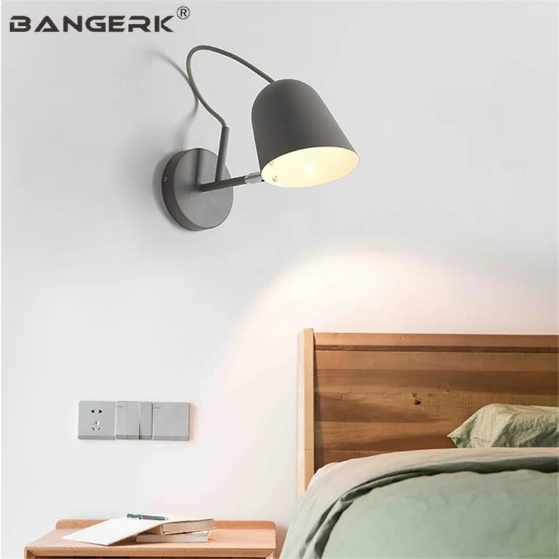 Nordic Design Sconce Wall Lights Color Iron Rotating Bedroom Bedside Wall Lamp LED Light Fixtures Macarons Home Decor Lighting
Nordic Design Sconce Wall Lights Color Iron Rotating Bedroom Bedside Wall Lamp LED Light Fixtures Macarons Home Decor Lighting