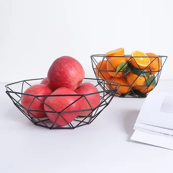 Iron Hollow Fruit Bowl Basket Organizer Tabletop Geometry Fruit Candy Storage Basket
Iron Hollow Fruit Bowl Basket Organizer Tabletop Geometry Fruit Candy Storage Basket